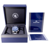 Grand Seiko Men's SBGE255G Sport GMT Blue Dial Watch