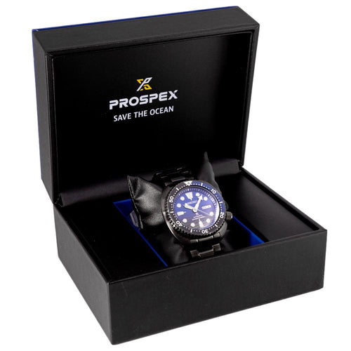 Seiko Men's SRPD11K1 Prospex Save The Ocean Black Auto Watch