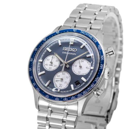 Seiko Men's SSB477P1 Sport 38mm Quartz Chronograph