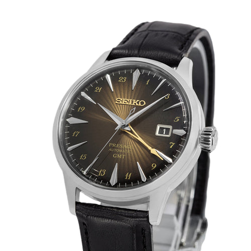 Seiko Men's SSK039J1 Presage Cocktail GMT Auto