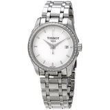 Tissot Ladies T035.210.61.011.00 Couturier White Dial Watch