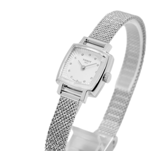 Tissot Ladies T058.109.11.036.00 Lovely Square Diamond Watch