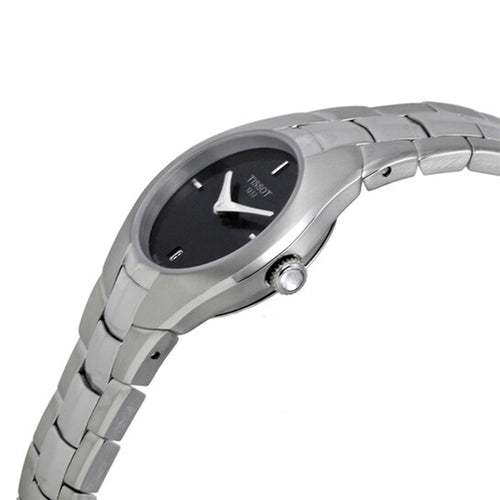 Tissot T096.009.11.121.00 T-Lady Black MOP Dial Watch