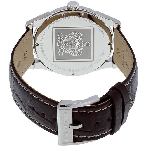 H38511513-Hamilton Men's H38511513 Jazzmaster Thinline Date Watch
