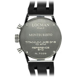 Locman Montecristo Mens 0510Knbkfbl0Gok Stainless Steel. Titan Automatico Watch Watch