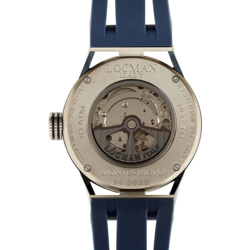 Locman Montecristo Mens 0511Blblfwh0Sib Stainless Steel. Titan Automatico Watch Watch