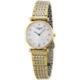 Longines Women`s L42092877 La Grande Classique Ultra Thin With Diamond Markers Watch Watch